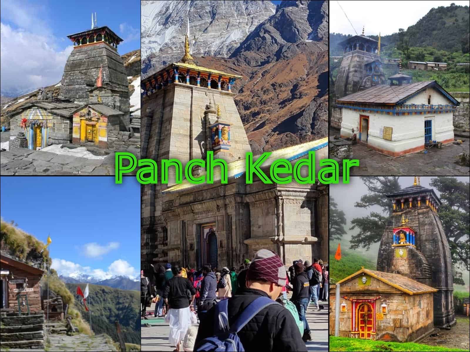 Discover the Divine in 2024: Panch Kedar Temples Journey - Kedarnath, Tungnath, Rudranath, Madhmaheshwar, Kalpeshwar