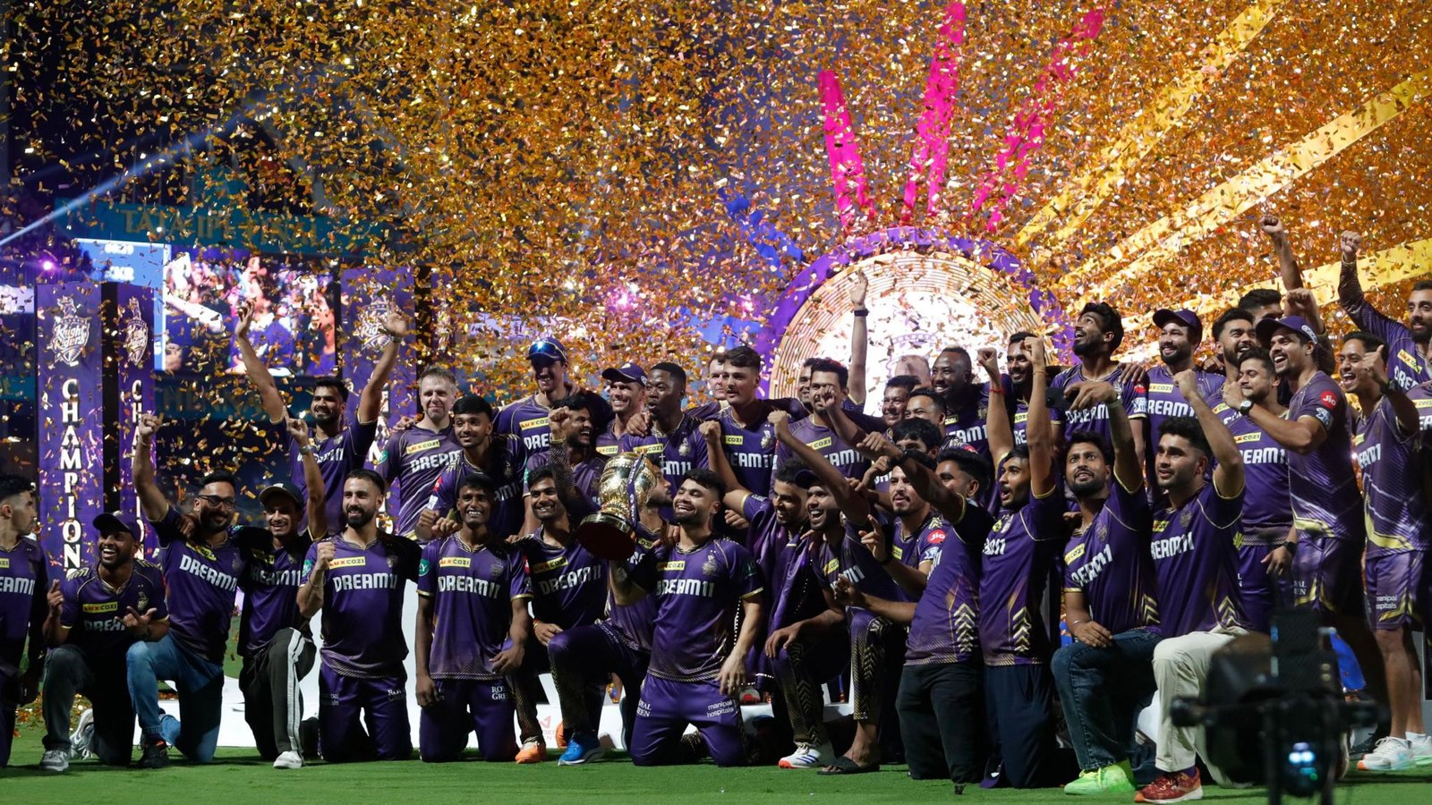 IPL 2024 Final:KKR Champion,KKR ने SRH को 8 विकेट से हराया, तीसरी बार IPL ट्रॉफी जीती