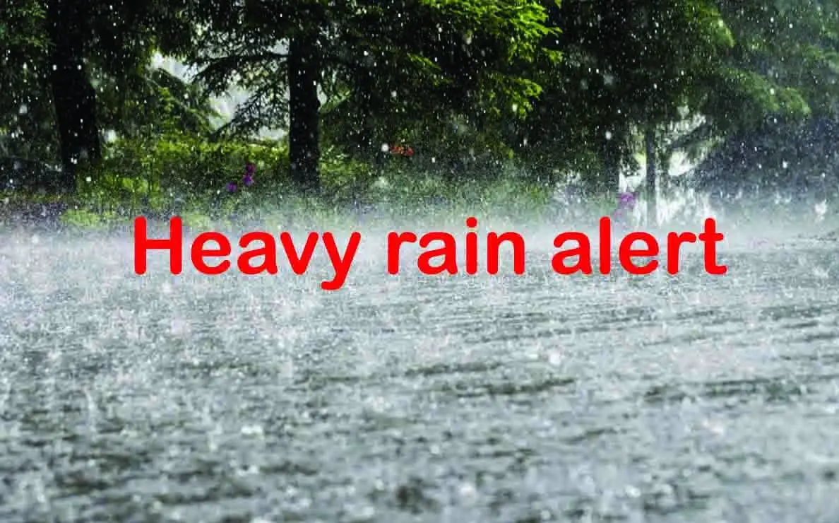Orange alert of heavy rain in uttarakhand