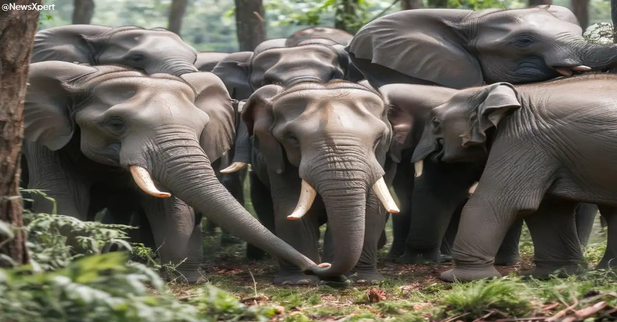 ओडिशा में Elephants की संख्या बढ़कर 2098 हुई,पिछले एक साल में 66 मौतें: Census Report