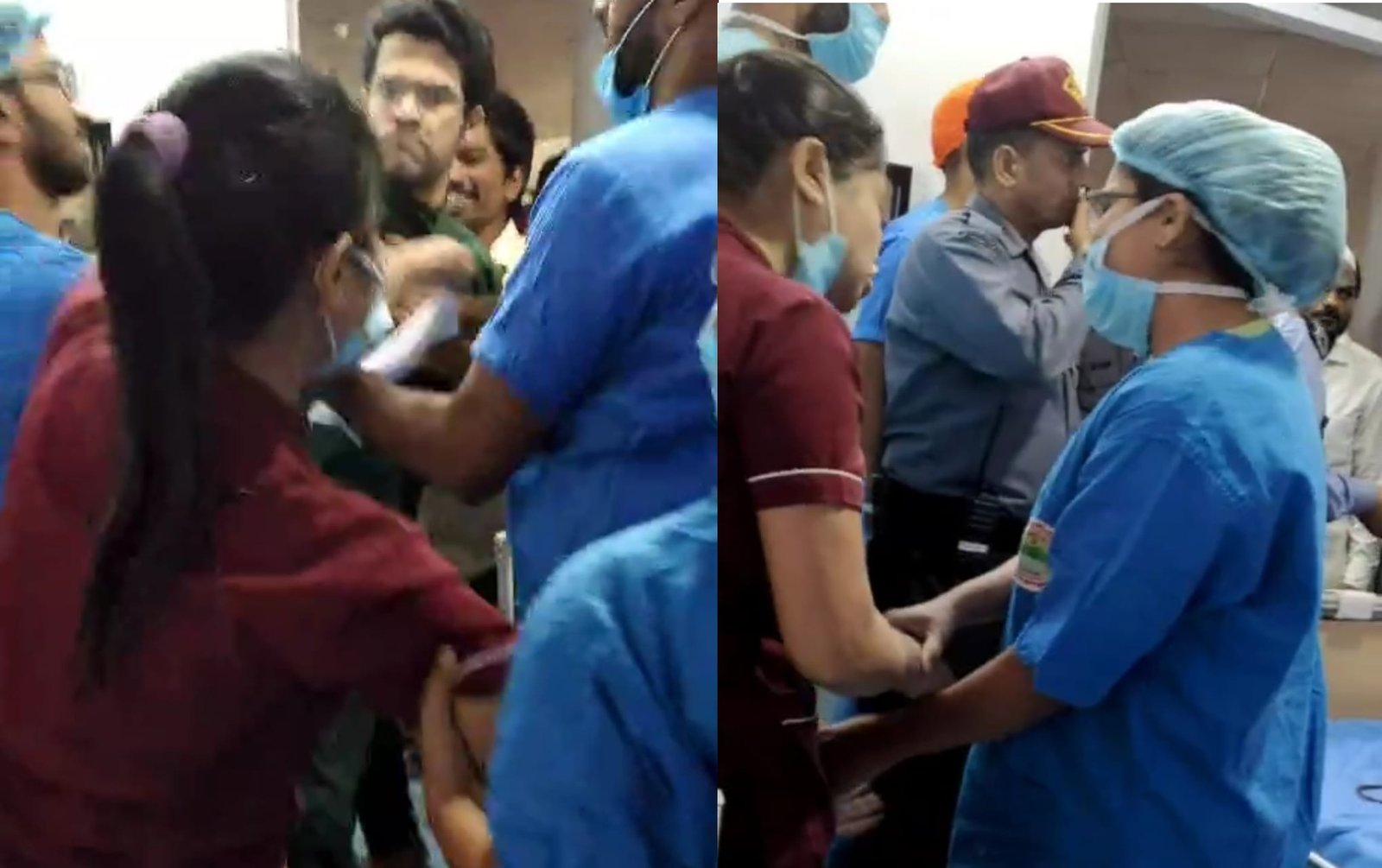 एम्स ऋषिकेश: विवादों के घेरे में, महिला नर्सिंग और पुरुष डॉक्टर के बीच झगड़े का वीडियो वायरल