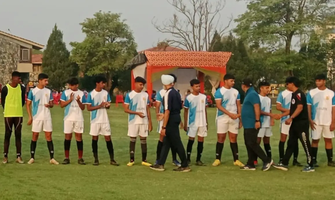 Under 17 नेशनल आई पी एस सी सुब्रतो मुखर्जी International Qualifying Football Championship 2024 का हुवा उद्धघाटन