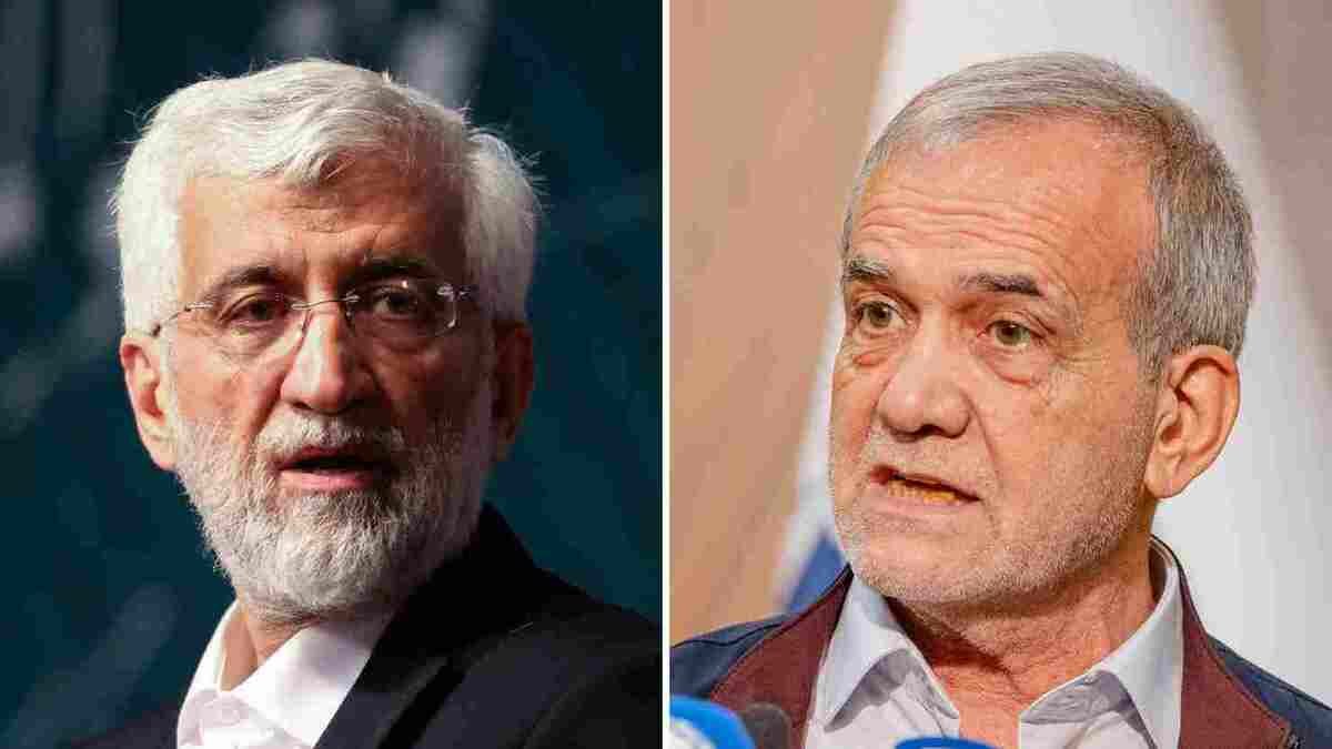 Iran Presidential Election:सुधारवादी मसूद Masoud Pezeshkian ने Saeed Jalili को हराकर ईरान के राष्ट्रपति चुनाव में जीत हासिल की