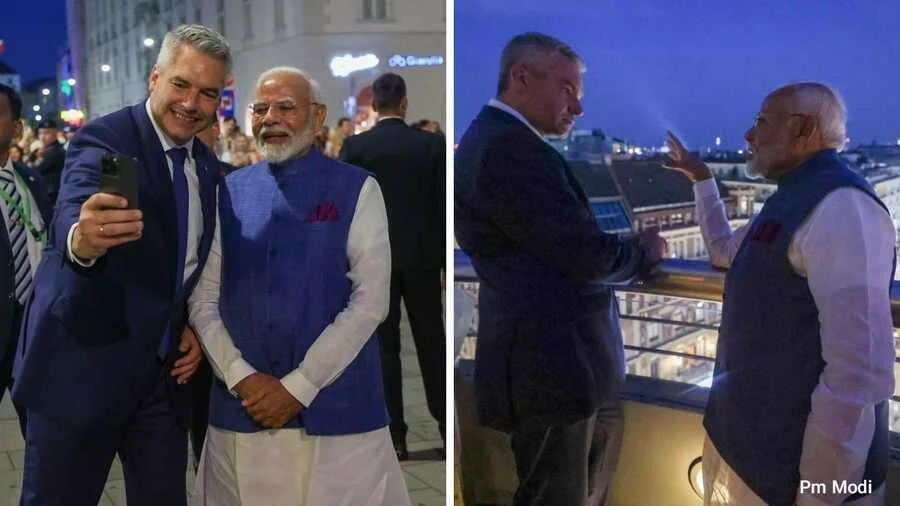 PM Modi: Austria में Pm ने कहा India ने दुनिया को 'युद्ध' नहीं, 'बुद्ध' दिया है