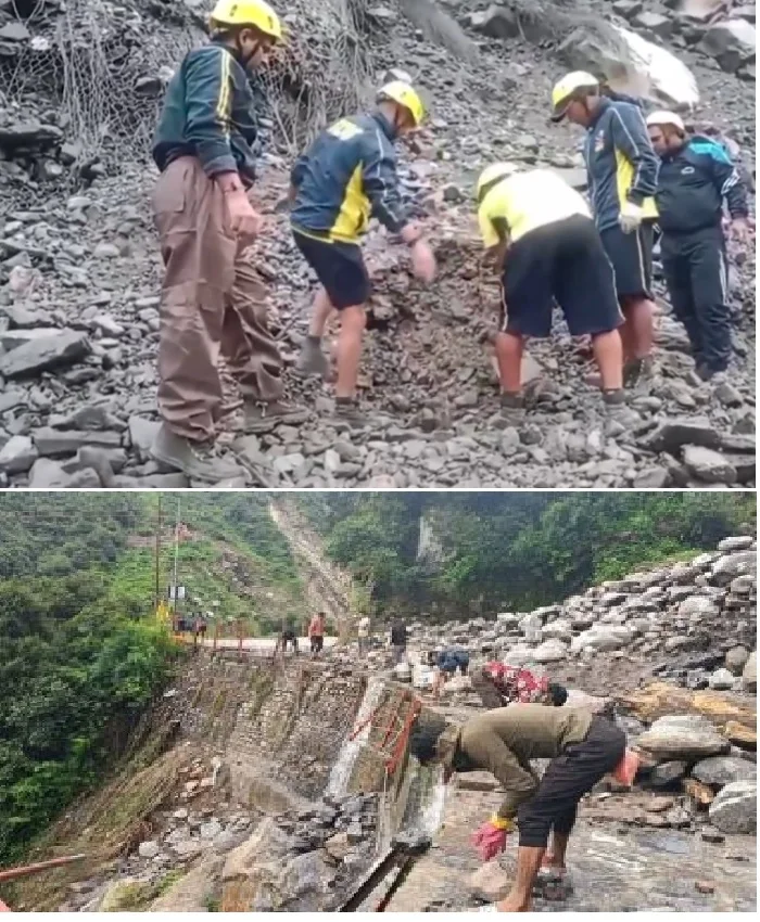 Landslide : भूस्खलन से 05 मृत, 03 लोगों को सकुशल रेस्क्यू