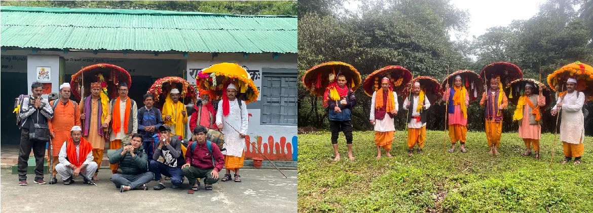 Nanda Lokjaat Yatra के साथ गए देवी देवताओं की पूजा अर्चना स्नान कर वापस अपने-अपने गांव पहुंचे लोग