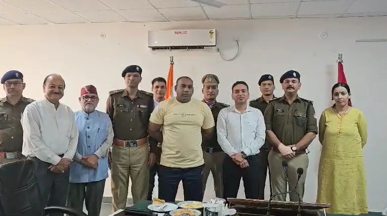 उत्तराखंड पुलिस के उपनिरीक्षक मुकेश पाल को लैटिन अमेरिकन वर्ल्ड पुलिस गेम्स 2024 के लिए किया रवाना